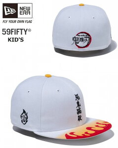 ニューエラ NEW ERA　Kid’s 59FIFTY　鬼滅の刃　煉獄杏寿郎 悪鬼滅殺 マルチカラー キッズ用 ベースボールキャップ 12864412