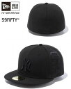 ニューエラ NEW ERA 59FIFTY ニューヨーク ヤンキース NY サイドロゴ ブラック 限定モデル 13059404