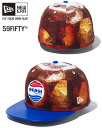 ニューエラ NEW ERA　59FIFTY ペプシ オールオーバー　PEPSI パーフェクト キャップ　限定モデル