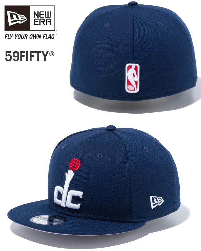 ニューエラ NBA ワシントン ウィザーズ 八村塁選手所属チーム 59FIFTY NEWERAベースボールキャップ在庫限り