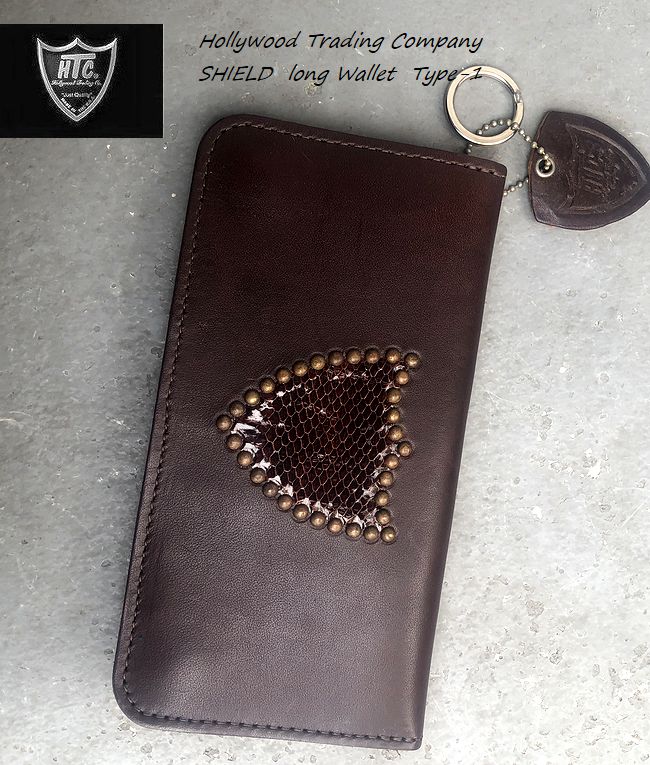 HTC@nEbhg[fBOJpj[@V[h@^Cv1@OEHbg@Xl[N@֊v@AJ@X^bY@z@uEHollywoodTradingCompany SHIELD SNAKE TYPE1 LONG WALLET BROWN BRASS