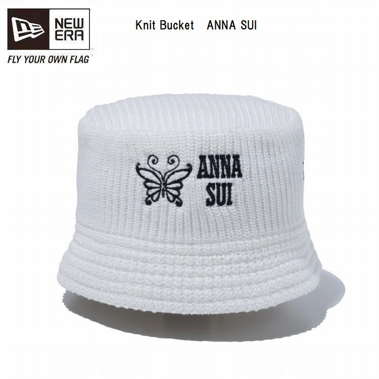 ニューエラ NEWERA ニットバケット Knit Bucket ニットバケット Knit Bucket ANNA SUI アナ スイ ホワイト 141242...