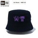 ニューエラ　NEWERA　ニットバケット　Knit Bucket　ニットバケット Knit Bucket ANNA SUI アナ スイ ブラック　 14124295　在庫限り 世界的ウィメンズブランドANNA SUIとのコラボコレクション