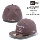 ニューエラ NEW ERA RC 59FIFTY Flat Visor ジャン=ミシェル・バスキア アシッドウォッシュ ブラウン ピンバッジ付き 限定モデル 在庫限り 13772360(4)