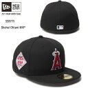 ニューエラ NEW ERA 59FIFTY 2021MVP記念モデル ロサンゼルス・エンゼルス 大谷翔平 Shohei Ohtani ブラック 限定モデル 14...