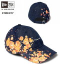 ニューエラ 9TWENTY Splash スプラッシュ バブル スクリプトロゴ ノンウォッシュデニム ネイビー 14388759 限定モデル 在庫限り