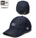 ニューエラ 9TWENTY Denim Handwritten Logo インディゴ デニム キャップ 14388798 限定モデル 在庫限り