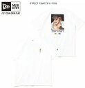 ニューエラ NEW ERA ストリートファイターII 半袖 コットン Tシャツ リュウ ホワイト レギュラーフィット 14124669 限定モデル 在庫限り ...