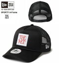 2025年モデル ニューエラ NEWERA 9FORTY A-Frame トラッカー The Met ブラック 限定モデル 在庫限り フリーサイズ 14457...
