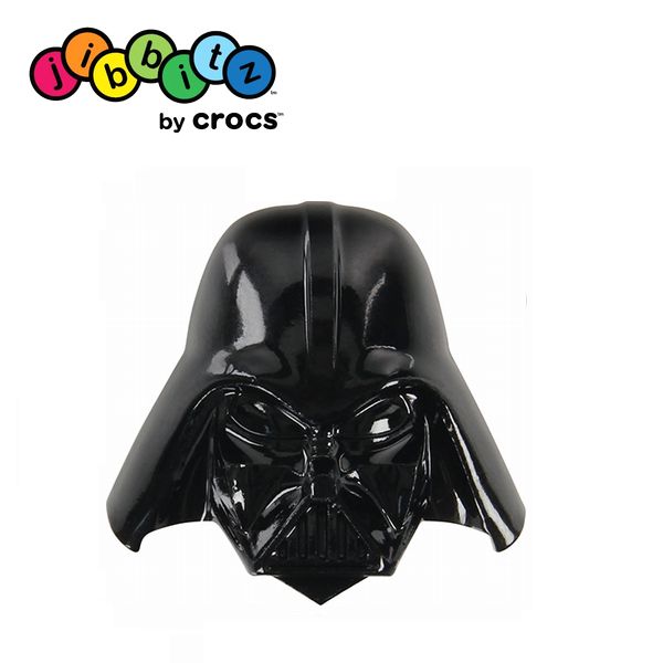 クロックス crocs　ジビッツ【Darth Vader helmet black/スターウォーズ／ダースベイダー】【クロックス国内正規取り扱い】