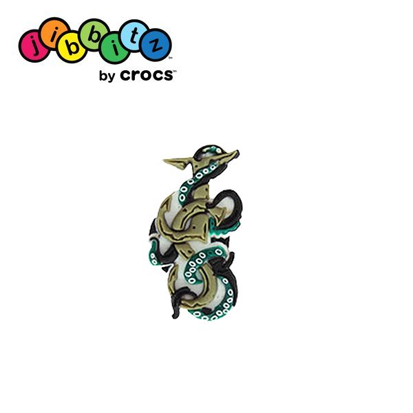 クロックス crocs　ジビッツ【パイレーツオブカリビアン/ジャックスパロウ　イニシャル】【クロックス国内正規取り扱い】