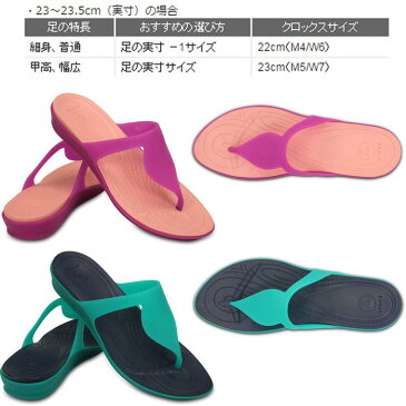 クロックス crocs　crocs rio flip w　クロックスリオフリップウィメン【クロックス国内正規取り扱い】