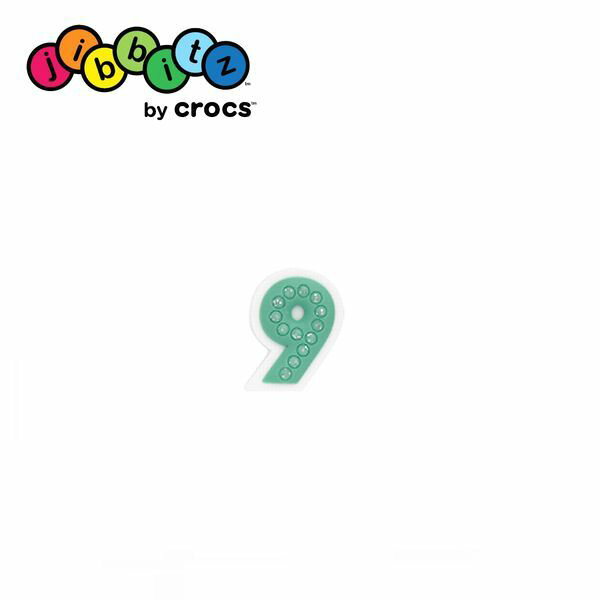 クロックス crocs　ジビッツ ネオンナンバー【クロックス国内正規取り扱い】