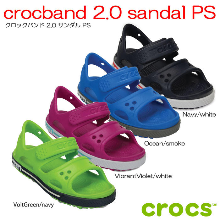 クロックス　crocs　crocband2.0 sandal PS　クロックバンド2.0サンダルPS【クロックス国内正規取り扱い】