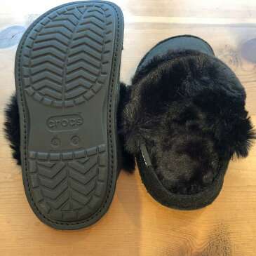 2019秋冬新作【室内専用】ファー付きクロックスcrocs classic luxe slipper クラシックラックススリッパ クロックス国内正規取り扱い