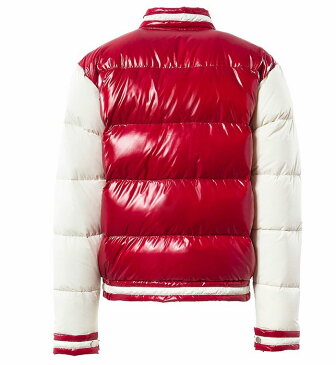 DUVETICA SINONEDUE col.405デュべティカ 秋冬 シノネドゥエ レッド ダウンジャケット スタジャン テディジャケット メンズ イタリア