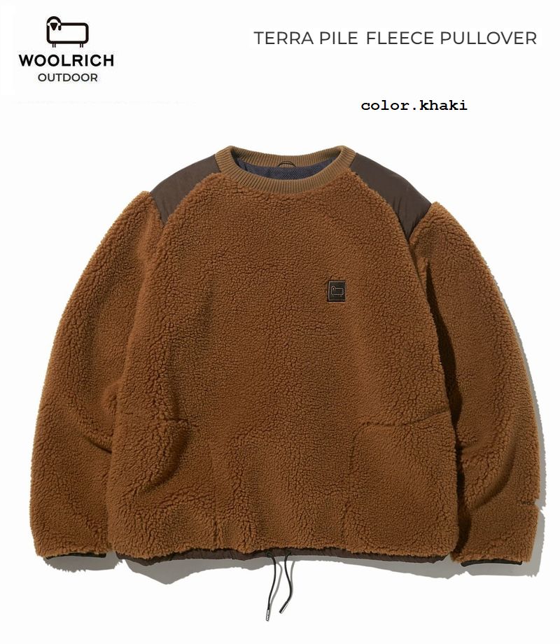 秋冬　WOOLRICH　ウールリッチ　テラ　パイル　フリース