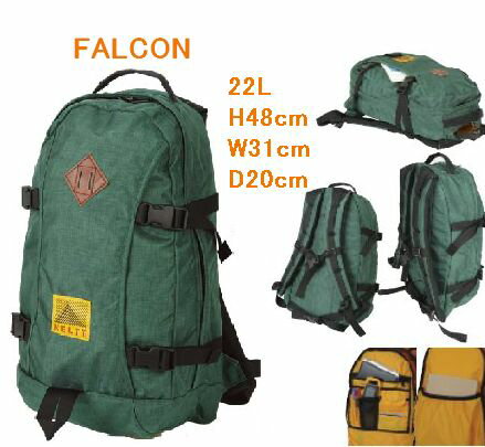 送料無料KELTY FALCON ファルコン　80’復刻タグ　22L