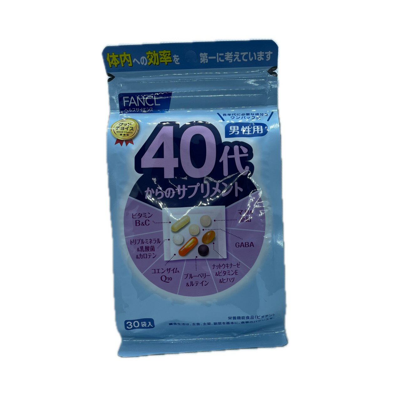 ファンケル FANCL 40代からのサプリメント 男性用 30日分