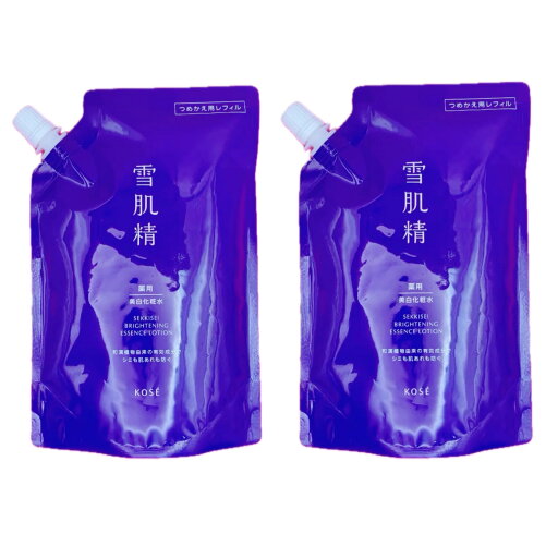 【2個】コーセー 薬用雪肌精 ブライトニング エッセンス ローション【つめかえ用】 310mL 【2個】コーセー 薬用雪肌精 ブライトニング エッセンス ローション【つめかえ用】 310mL