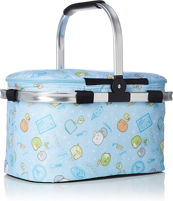 乐天商城 - 保冷バスケット すみっコぐらし ブルー 64698573