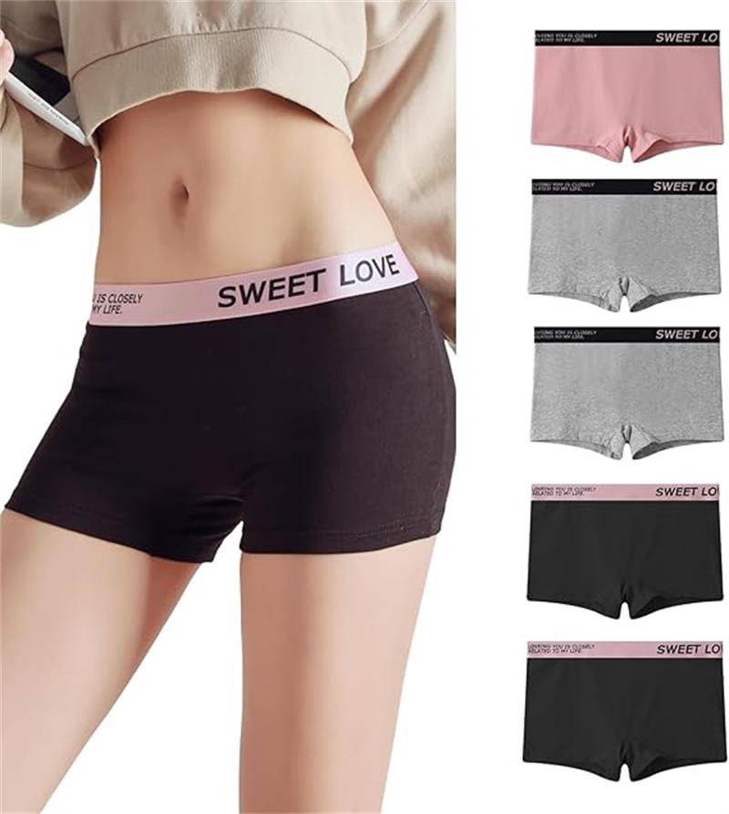 【棉95%採用】弊店のレディースショーツセットはコットン95%+スパンデックス5%の肌触り良い素材で、毎日の快適さを提供。クロッチは(100%コットン)で、消臭抗菌機能も兼ね備え、二重生地で安心をプラス。肌に優しいタッチを実現。高い通気性で快適な着心地をもたらし、洗濯の手間も省けます。敏感肌にもやさしい設計が魅力です。ディースボーイレングスショーツ【快適フィット】伸縮性に富んだ素材で作られたショーツは、締め付け感を感じさせず、柔らかい肌ざわりを実現。快適さを追求したデザインで、美しいシルエットをサポートします。【締め付けのないゴム】シームレスショーツに負けない締め付けを避けた心地よいウエスト設計で、快適にフィット。着脱もスムーズで、日常の動作に柔軟に対応します。安定感がアップする締め付け感ゼロ 100%綿クロッチ通気、防臭、抗菌安心感と快適さを与える タグレス刺激防止肌に優しい【色褪せない】インナーとして色落ちに強い素材を採用し、長く愛用できる耐久性を実現しました。色褪せを気にせず、洗濯後も(変わらぬ鮮やかさ)を保ちます。※画像はご覧になっているモニターやPCなどの環境により、実物と多少カラーが異なる場合がございます。※ページに記載の通りですが、製造時期や改良などによって仕様が若干異なる場合がございますので何卒ご了承下さい。※色味やサイズが異なるなどのクレームはご対応致しかねますので、ご了承ください。※商品のサイズは採寸方法によって、若干な誤差が生じる場合はあります。ご了承ください。※こちらの対応と商品について何かご不満がありましたら、「レビュー」を付ける前に一度ショップとご連絡してお願いいたします、ショップの誠意を持って最後まで対応させていただきます。ショーツ レディース コットン ボクサ レディース インナー 下着 ショーツ ボックスショーツ ボーイレッグ 新登場! M L XL 2XL