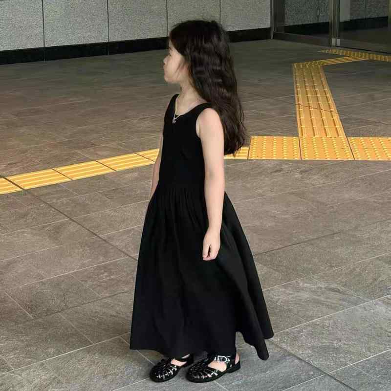 女の子用 夏 ワンピース 背中開き ス キッズ ベビー マタニティ 豊富な品揃え 90 100 110 120 130 140