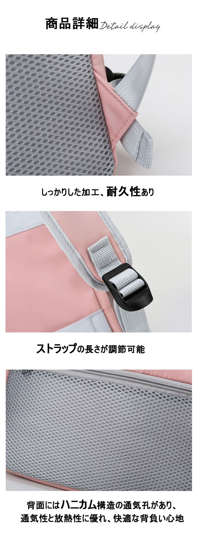 【期間限定★600円OFFクーポン対象商品】 マザーズリュック ママリュック リュック 海外旅行 マザーズバッグ 保温保冷 ママバッグ 人気 チャック 軽量 大容量 防犯 撥水 多機能 レディース USB 防災 キャンプ おすすめ 水筒 kktms-10006246 KKTMS楽天市場店 サンプル画像2