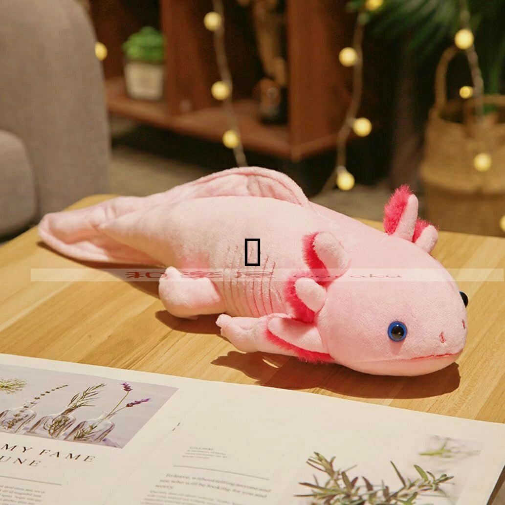 もちもちぬいぐるみ 柔らかい 動物 ぬいぐるみ ウーパールーパー 抱き枕 人形 ロング 子供用 クッ ソファー背当て 椅子