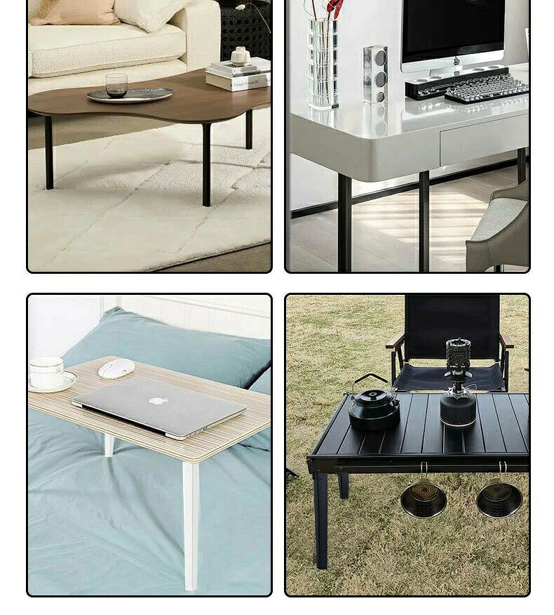 【期間限定★600円OFFクーポン対象商品】 サポート式折りたたみテーブル脚 4本セッ...