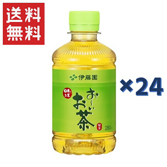 伊藤園 お〜いお茶 緑茶 280ml 24本 ペットボトル 