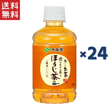 伊藤園 お〜いお茶 ほうじ茶 280ml 24本 ペットボトル お〜いお茶(ソフトドリンク)
