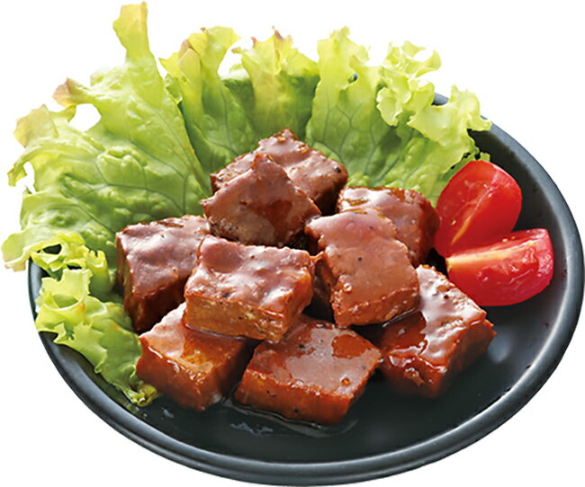 ホテイフーズコーポレーション ホテイ 炭火焼牛ステーキ 65g ×6缶セット