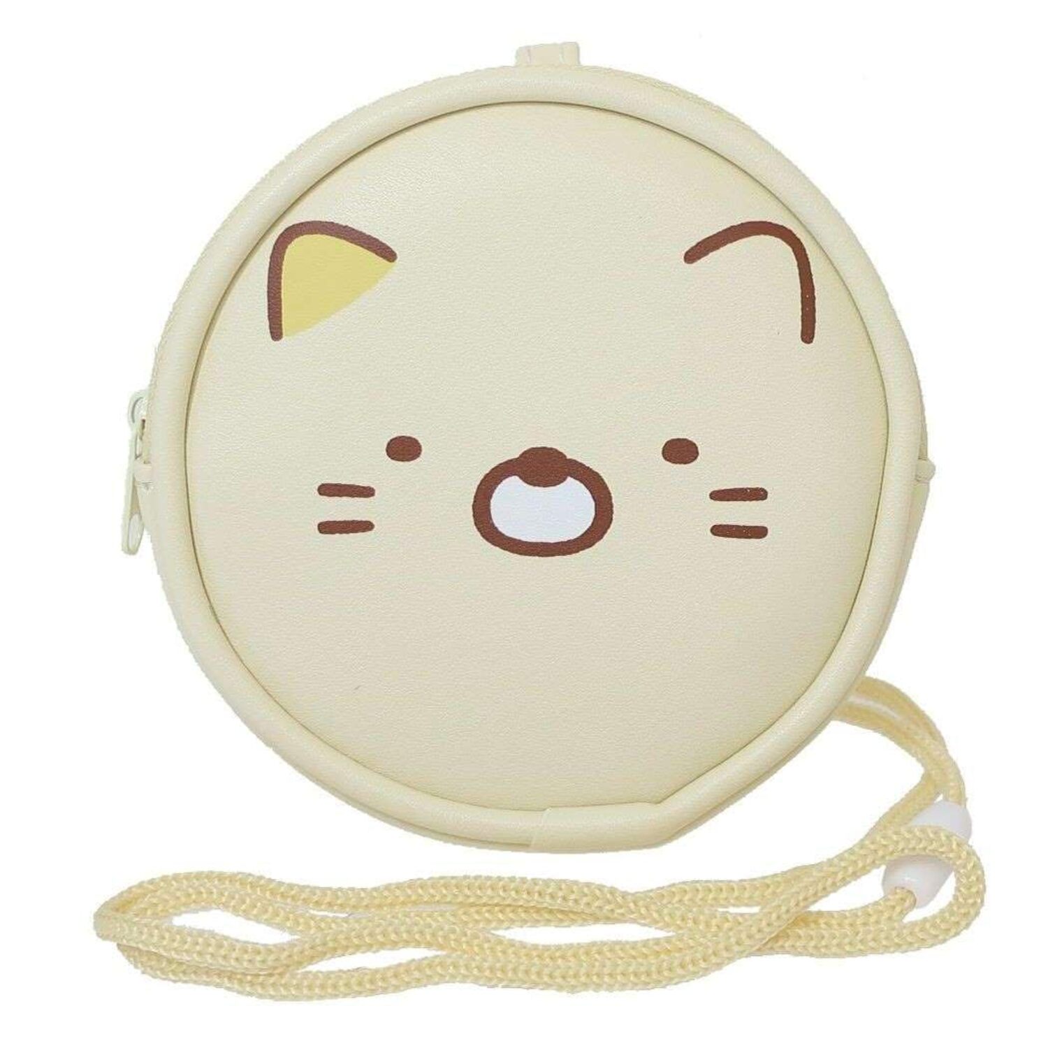 サンアート すみっコぐらし 丸形コインケース 1個セット（しろくま ねこ とかげ からお選びください）