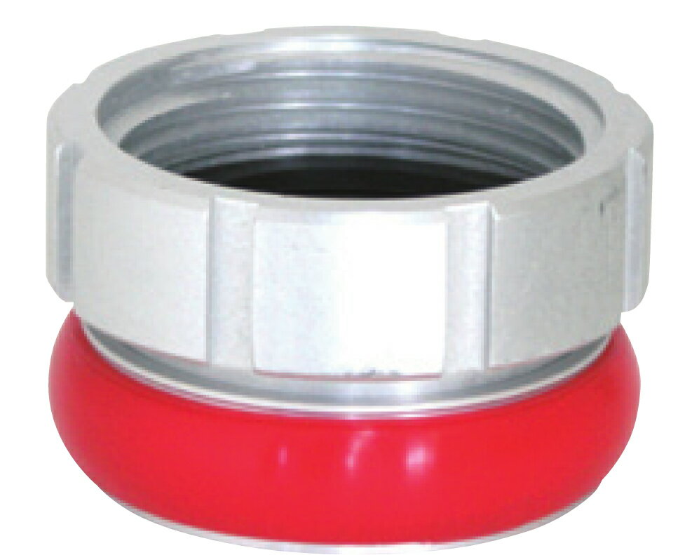 岩崎製作所　消防用品＞結合金具・媒介金具【品評品】アルミ製　消防用金具　リレー媒介　消防ネジ女x差込式女　75消防ネジ女スロッター×65町野女12REL7565A-S