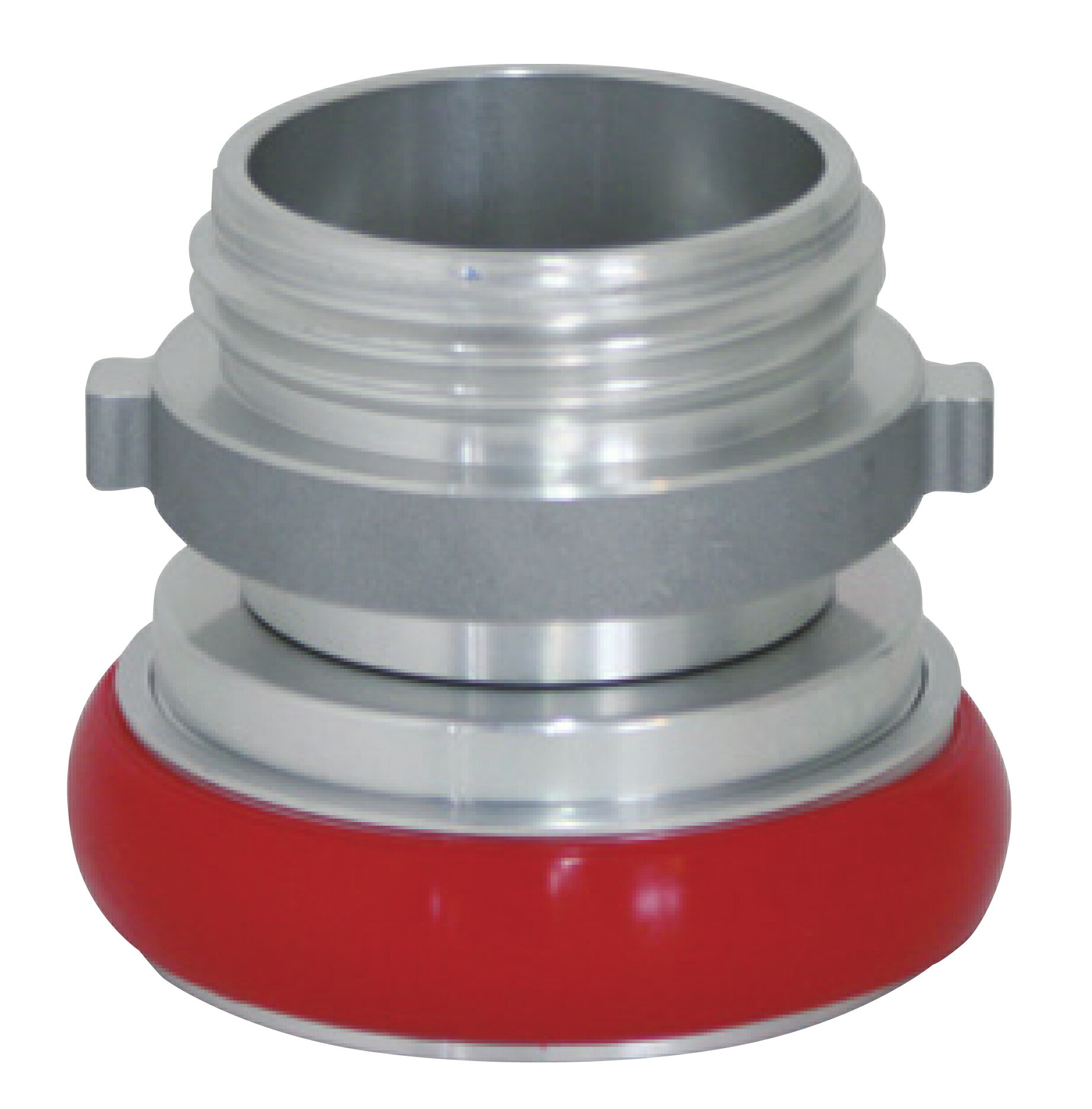 岩崎製作所　消防用品＞結合金具・媒介金具　アルミ製　消防用媒介金具　差込式女x消防ネジ男　65町野女×65消防ネジ男スロッター　12SFNM6565A