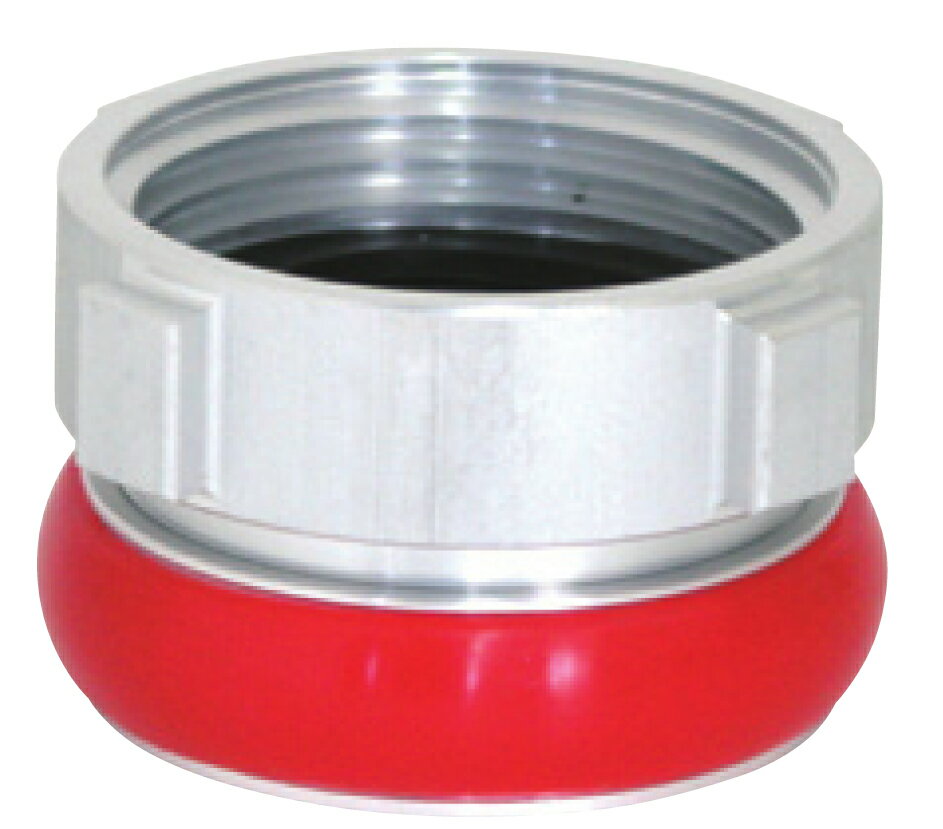 岩崎製作所　消防用品＞結合金具・媒介金具　アルミ製　消防用媒介金具　消防ネジ女x差込式女　スロッター式　65消防ネジ女×65町野女　12RE6565A-S