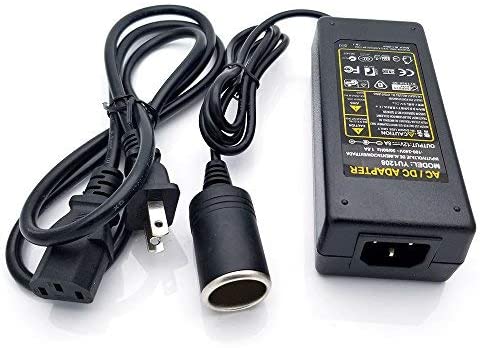 12V5A AC-DC電源変換アダプター カー用品 車載電器 シガーソケット 最大出力60W 電圧変換器 家庭用コンセントからシガーソケットに変換