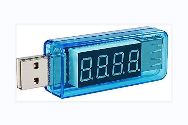 USB テスター 電圧 電流測定 電源 チェッカー デジタル ストレート型