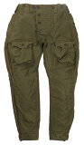 FREEWHEELERS & CO. ["S-3" FLYING TROUSERS #2232013 ARMY GREEN w.28,30,32,34,36]