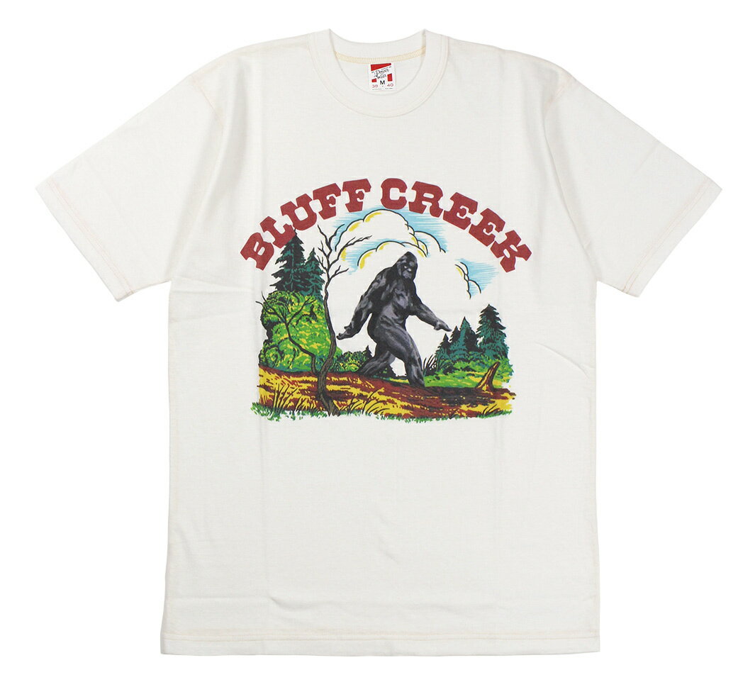 FREEWHEELERS CO. ＜Unidentified SERIES＞ BLUFF CREEK BIGFOOT 2325018 SKULL WHITE size.S,M,L,XL,XXL