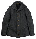 FREEWHEELERS CO. EBBETS FIELD COAT 2031015 GRAINED BLACK STRIPE×BLACK size.34,36,38,40,42,44