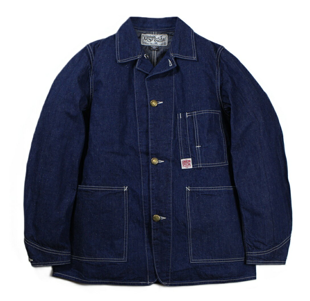FREEWHEELERS & CO. ["IRON WHARF" WORK COAT #2621003 9.5oz INDIGO DENIM size.34,36,38,40,42,44]（楽天・KLAMP 楽天市場店）