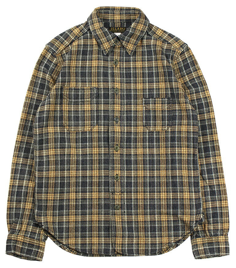 JELADO ["Lumberman Shirts" ANTIQUE GARMENTS AG11110 BLACK size.13,14,15,16,17]