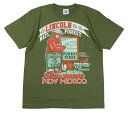 ’BO’S GLAD RAGS [“Good Ol’ Home of Hotfoot Teddy” Olive Green size.S,M,L,XL]