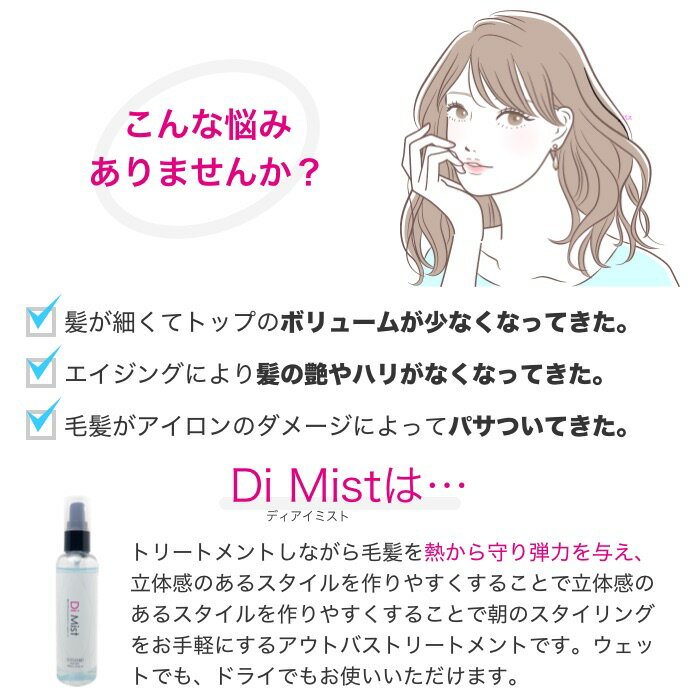2本購入で送料無料★Di Mist ディアイミスト　Diスタイラー専用　ふんわり＆ボリュ...