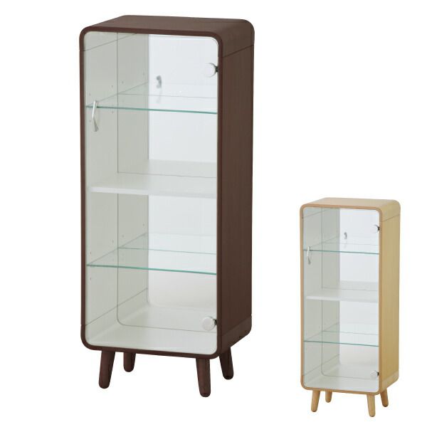 コレクションシェルフL PT-612 天然木 木製 収納棚 ナチュラル ブラウン コレクション棚 コレクター デ..