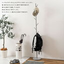 ポールハンガー ハンガー 収納 スチール コートハンガー 帽子 カバン 幅26cm 奥行26cm スリム シンプル おしゃれ 新生活 ブラック グレー ホワイト北欧 ナチュラル
