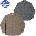 バズリクソンズ コットン コバート 長袖 ワーク シャツ BR26082 / BUZZ RICKSON'S COTTON COVERT WORK SHIRT
