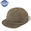 バズリクソンズ ワーキング ブラウン デニム キャップ ) BR02844 / BUZZ RICKSON'S HAT, WORKING, BROWN DENIM...